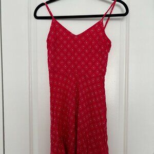 Red Sundress with Straps | Size 2